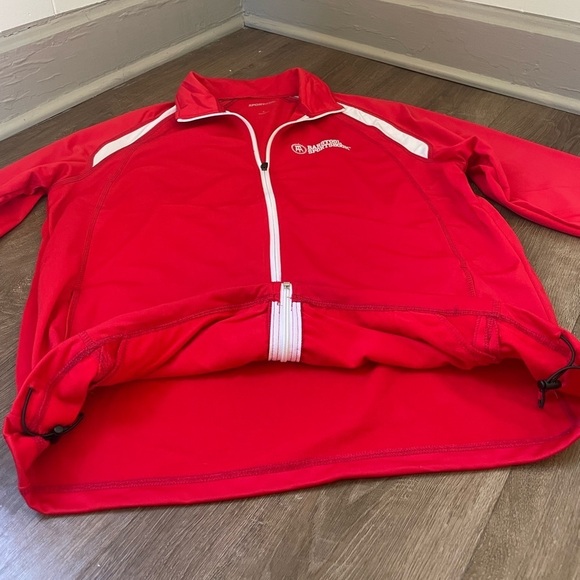 Barstool Sportsbook Red Zip Up Jacket ~ Sport-tek ~ Men’s Size L - Picture 12 of 15